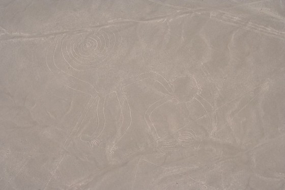 Nazca-Linien: Der Affe
